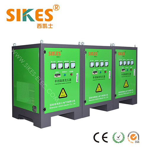 Power Isolation transformer dedicated for industrial robot control.